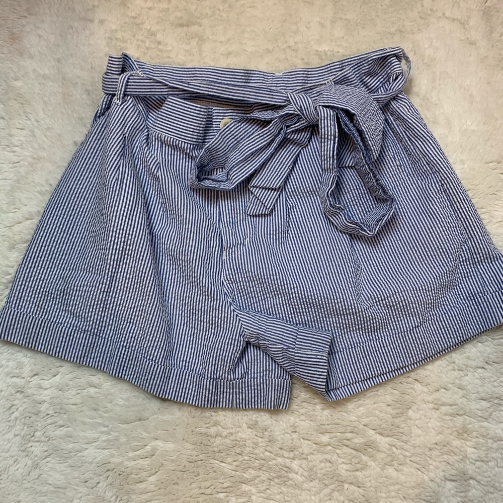 Lauren James 🎀 Seersucker Bow Shorts